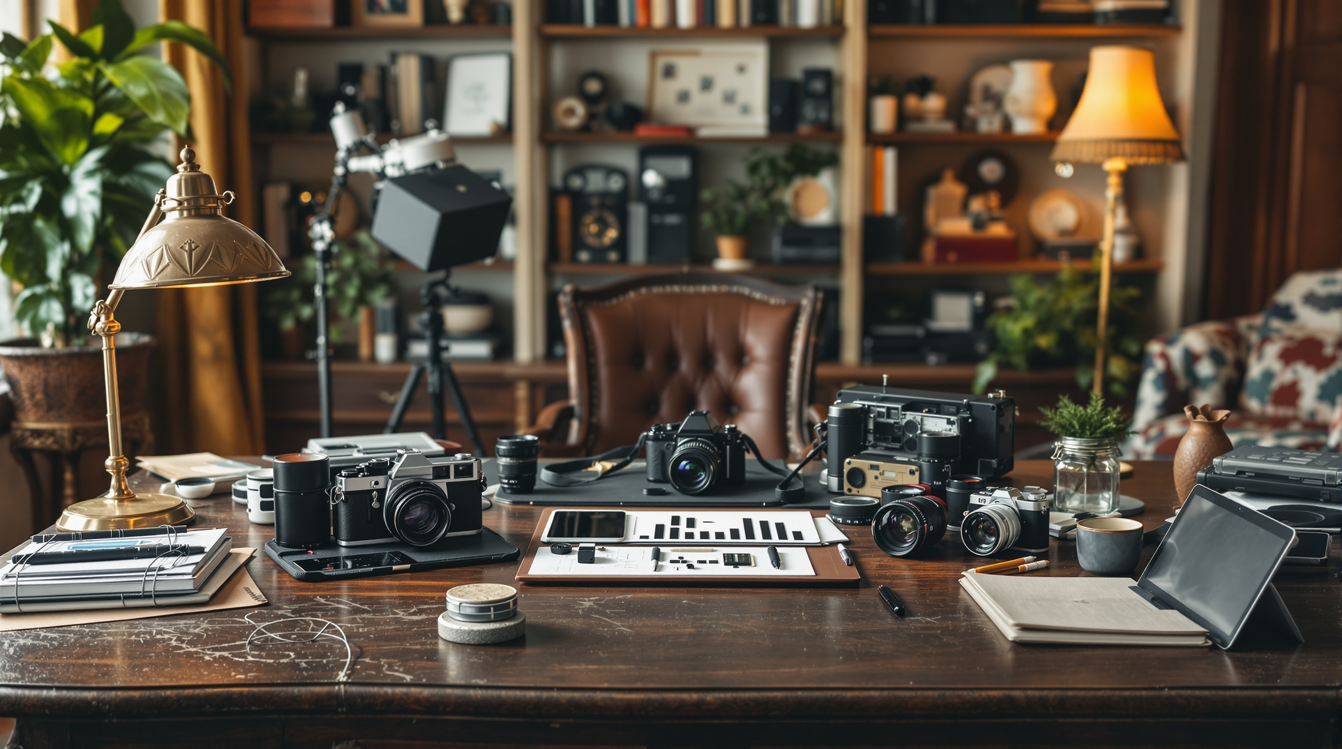 Professional photography equipment